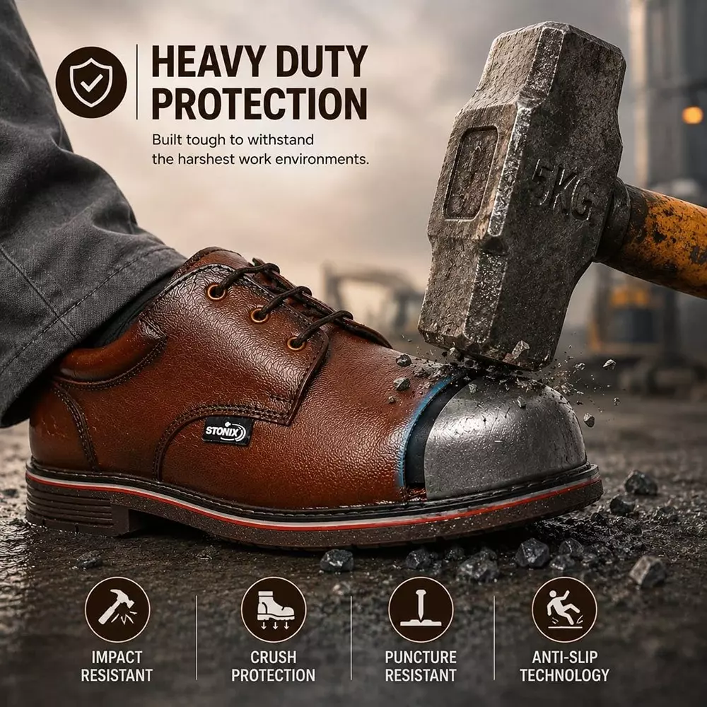 stonix-formal-premium-low-ankle-safety-shoe-steel-toe-tpr-sole-brown-leather-uk-08-size-for-construction-work-use-st_f_brown_8