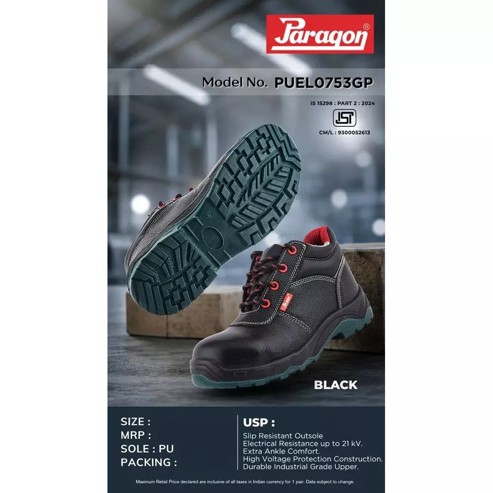 paragon-composite-toe-safety-shoes-pu-sole-size-uk-10-black-puel0753gp