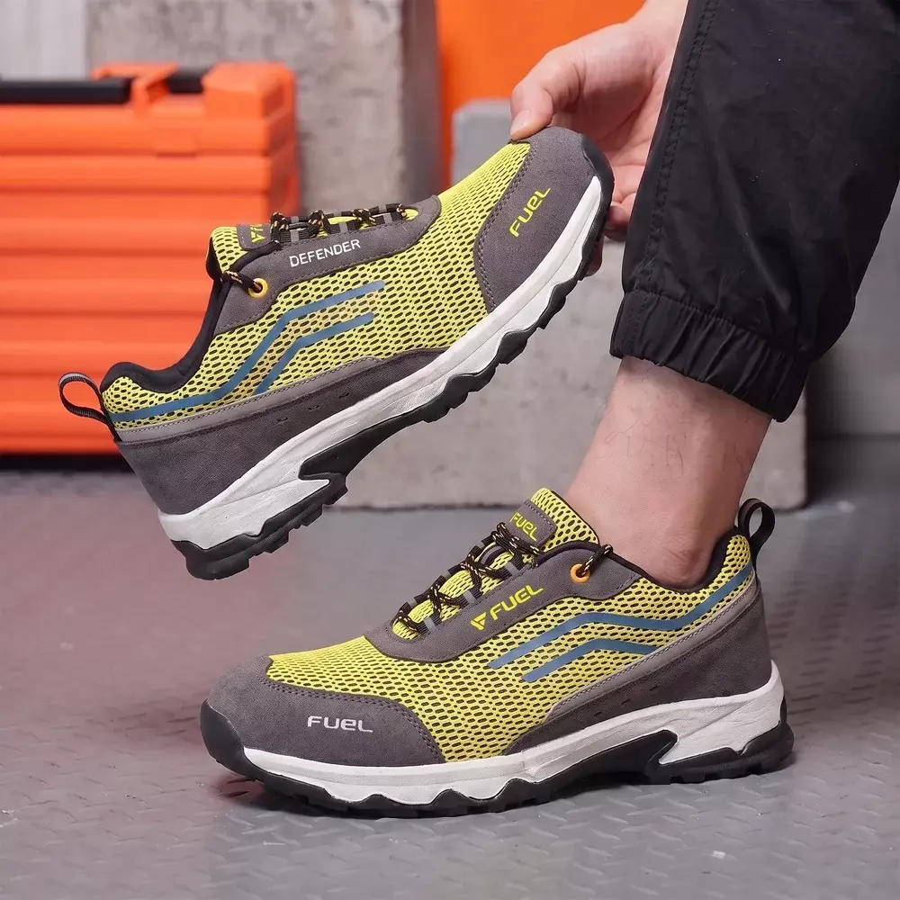 fuel-low-ankle-safety-shoes-composite-toe-200j-eva-rubber-sole-grey-yellow-uk-9-defender