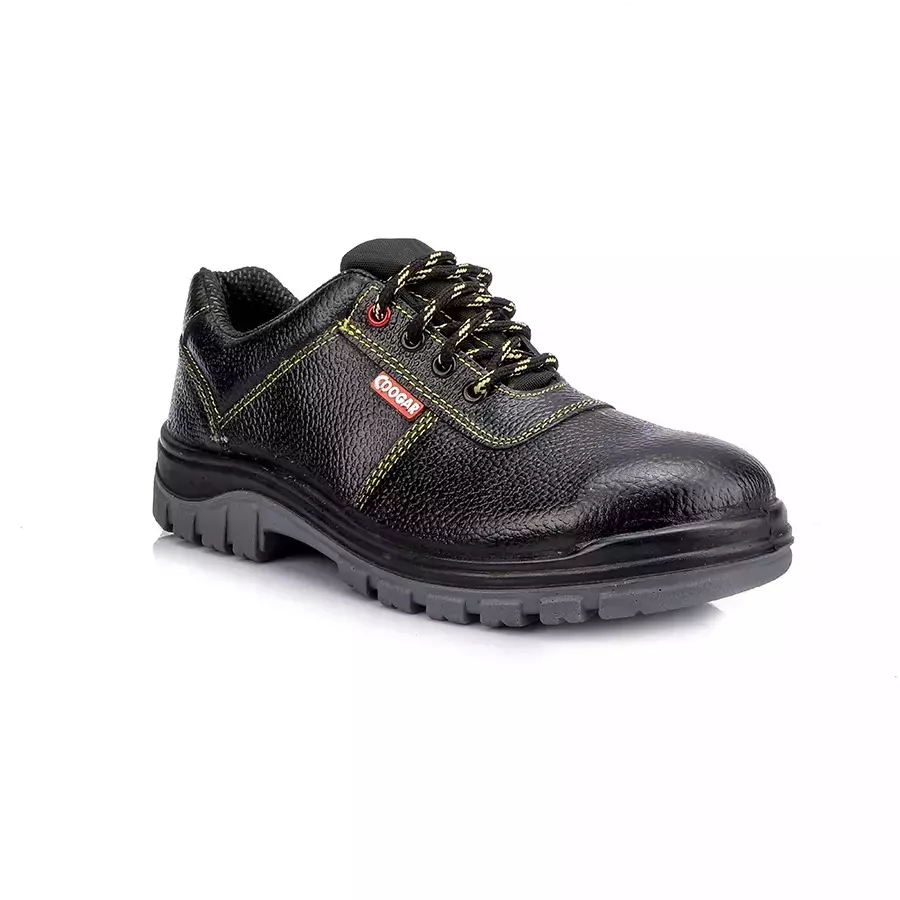 Coogar Steel Toe Safety Shoes Low Ankle Double Density Size UK 11 Black Model Ranger