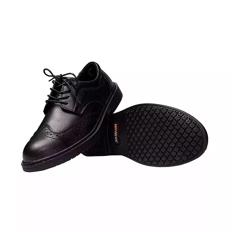 Saviour Executive Pro Safety Shoes Low Ankle Size UK 7 Black, C6-R64M-W5FS