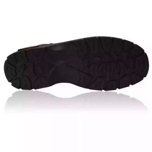 Tiger Steel Toe Safety Shoes High Ankle PU Black Size UK 11, Leopard S1 BG