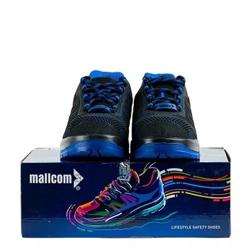 mallcom-composite-toe-safety-shoes-low-ankle-double-density-tpu-sole-black-blue-knitted-polyester-size-uk-9-freddie-g22