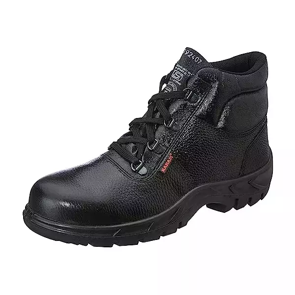 Karam Composite Toe Safety Shoes High Ankle Black Size UK 12, FS26BL(FWSNPN)