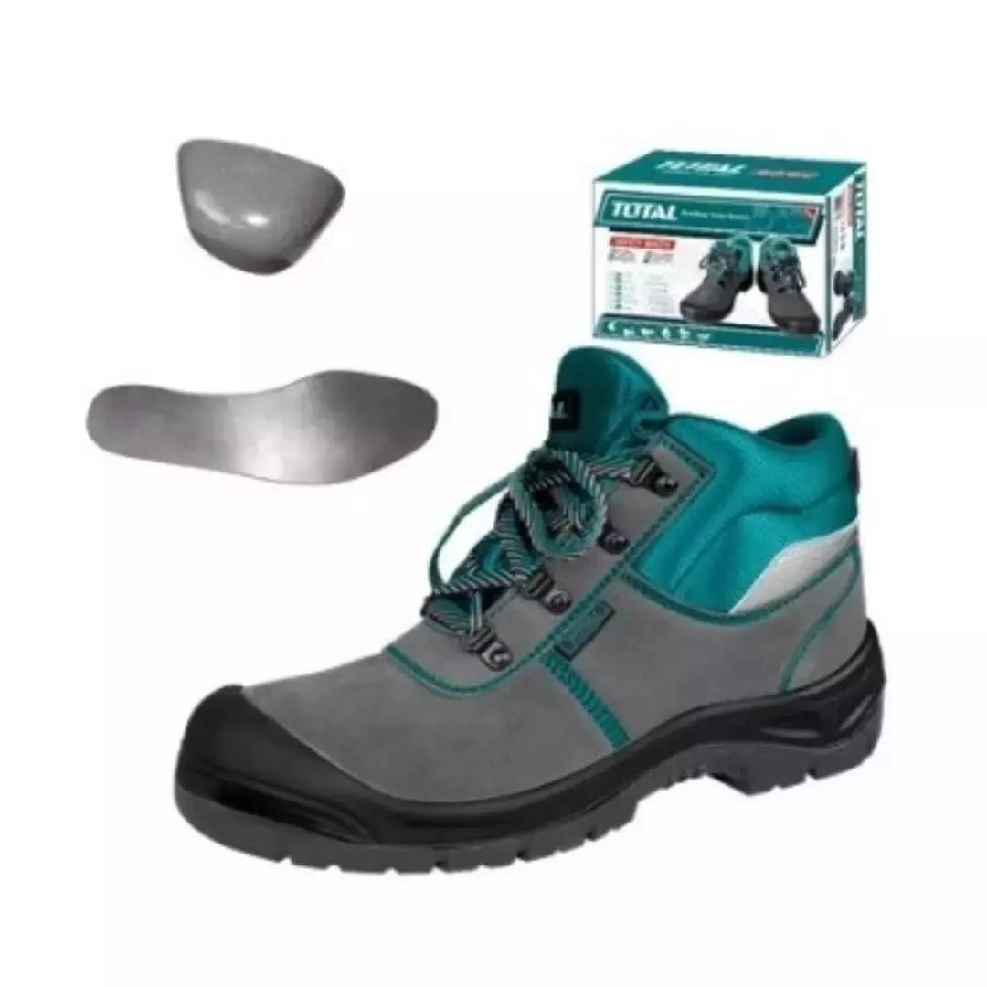 Total Steel Toe Safety Boots High Ankle PU Sole Multicolour Size EU 42, TSP201S1P.42