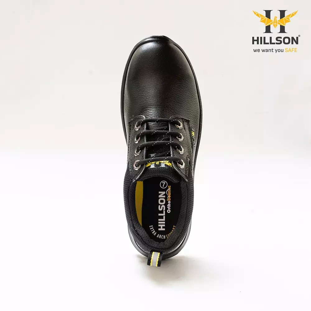hillson-steel-toe-safety-shoes-pvc-sole-low-ankle-black-synthetic-leather-size-uk-9-clawz-cl01