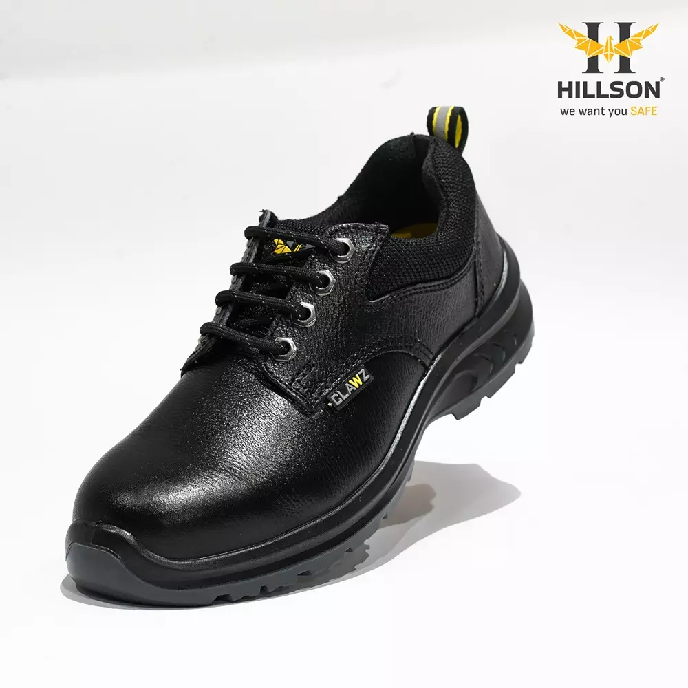 hillson-steel-toe-safety-shoes-pvc-sole-low-ankle-black-synthetic-leather-size-uk-9-clawz-cl01