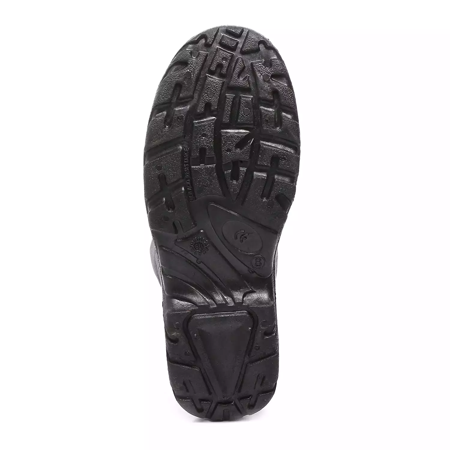 Agarson Steel Toe Safety Shoes High Ankle PVC Sole Grey Full Grain Leather Size UK 6, INNOVA Grey-6