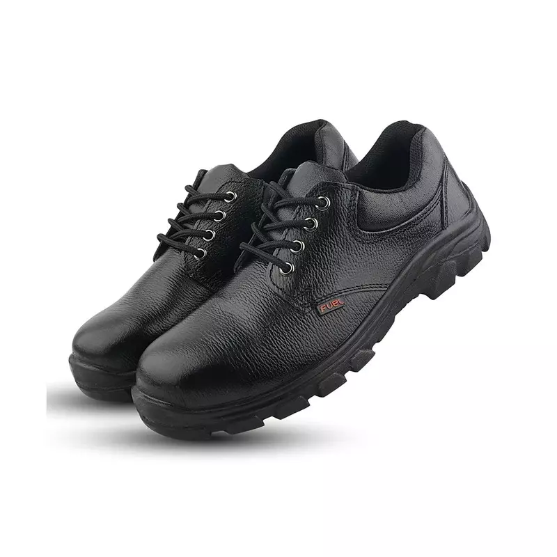 fuel-metallic-safety-shoes-pu-single-density-low-ankle-blackgrain-leather-tango-print-for-mens-size-uk7-spear-sd