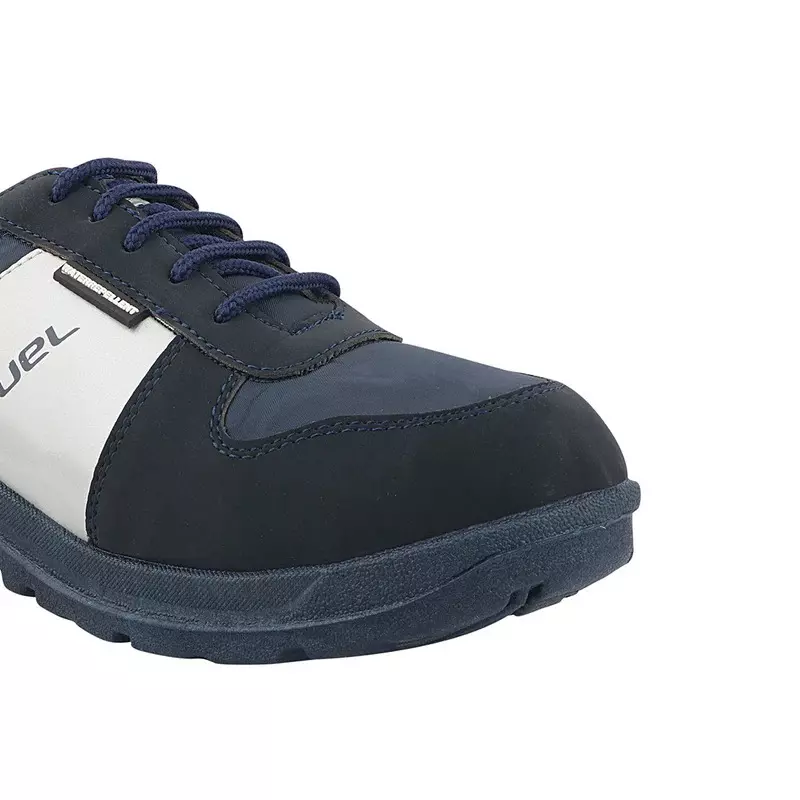 FUEL Metallic Toe Safety Shoes PVC Single Density Low Ankle Blue Fabric for Women Size UK3, ULTRA BLUE