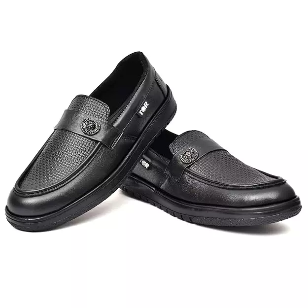 TOR Safety Shoes Low Ankle Thermoplastic Elastomers Sole Black Size UK 9, TOR-1097