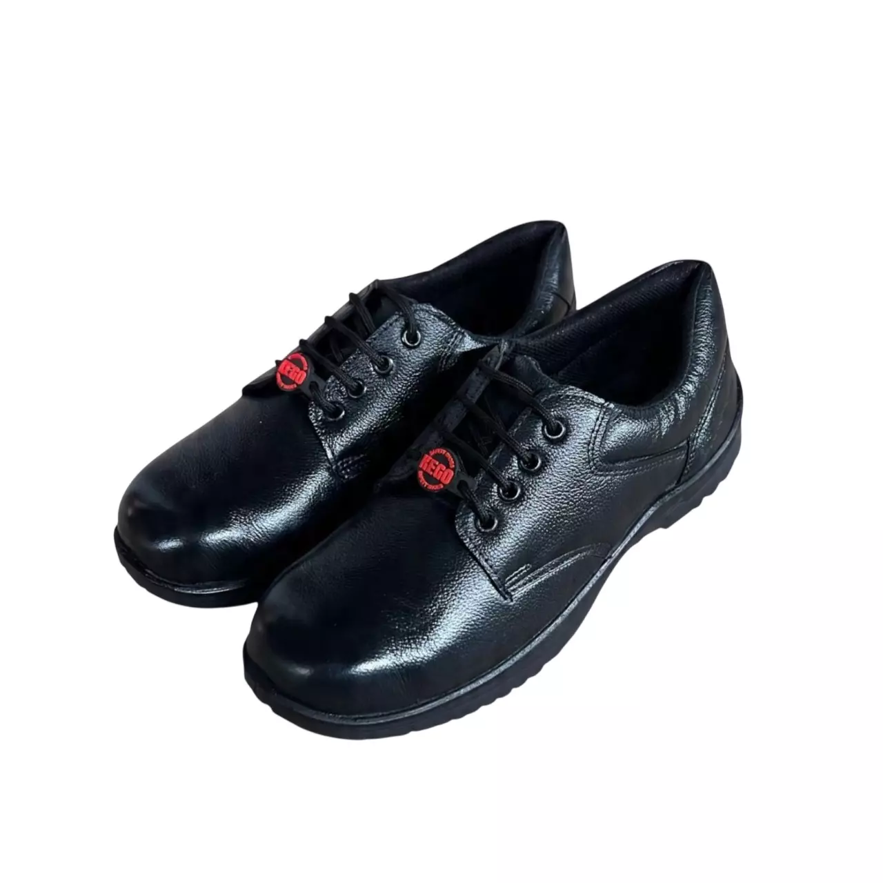 KEGO Safety Shoes Metal Toe Low Ankle Direct Injection PVC (Moulded) Sole Black UK 8, KG-PVL-1002 (5 Pairs )