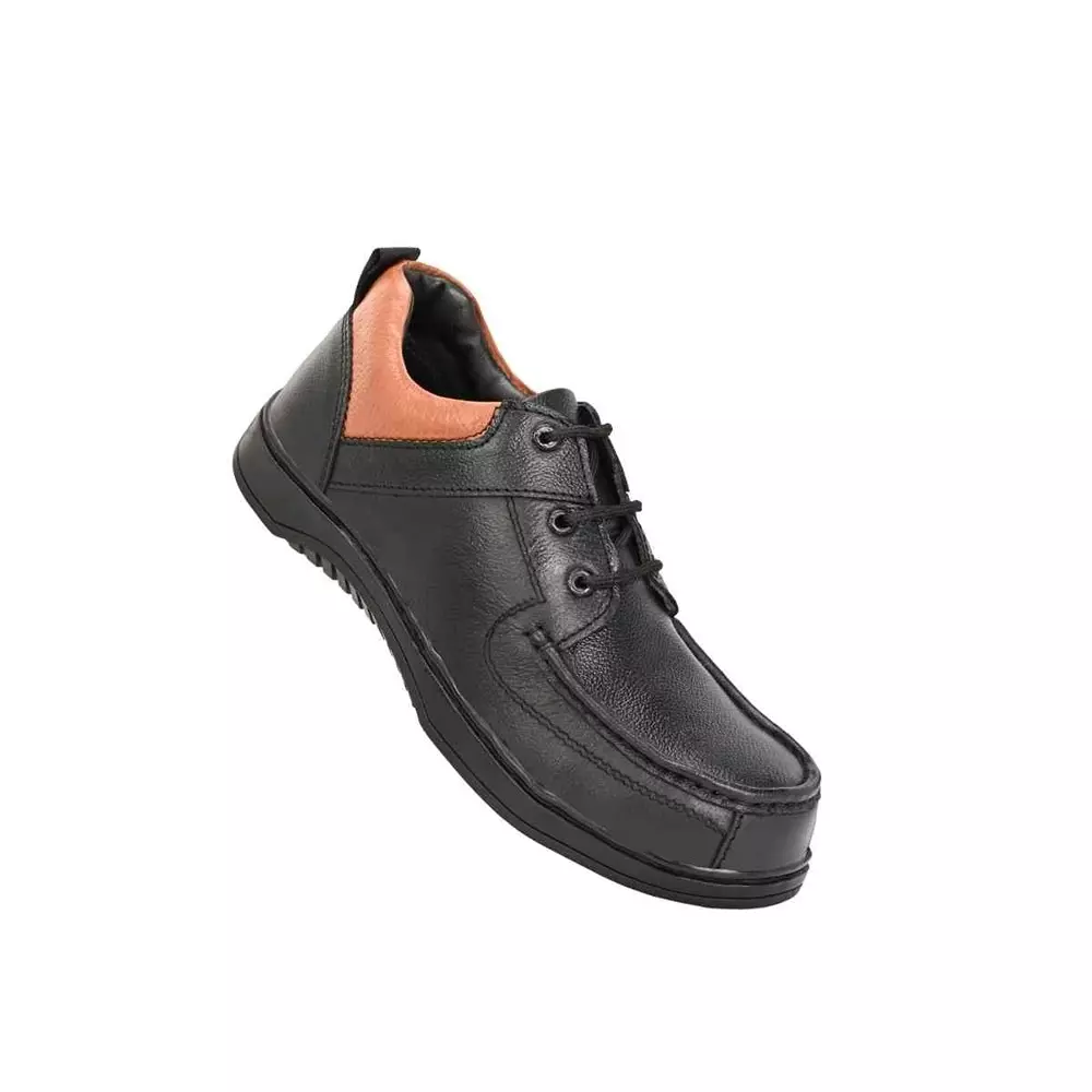 armaduro-steel-toe-safety-shoes-tpr-sole-low-ankle-black-brown-size-uk-6-ad1033