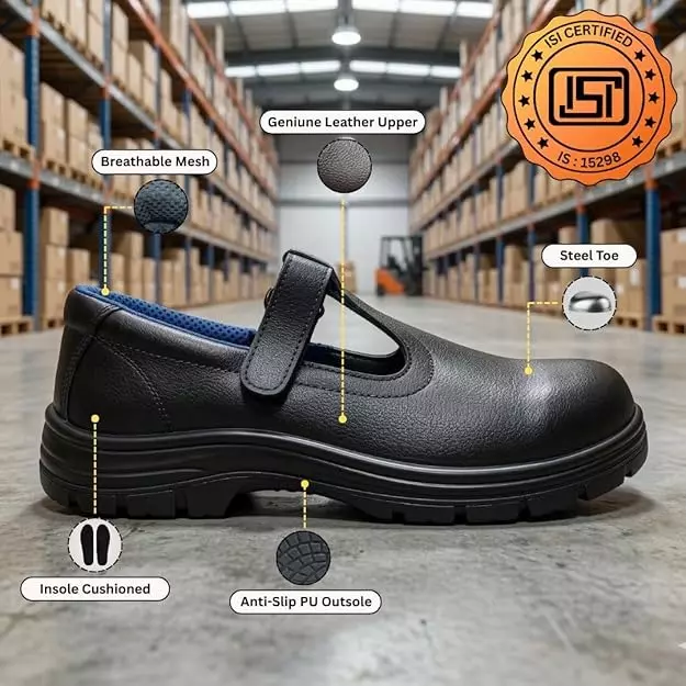 contablue-steel-toe-safety-shoes-pu-sole-low-ankle-black-genuine-leather-size-uk-6-elida