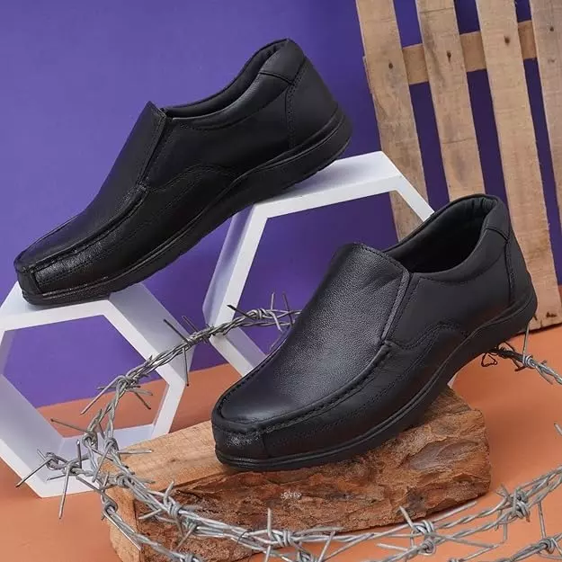 u-soto-steel-toe-safety-shoes-rubber-low-ankle-black-real-leather-size-uk-6