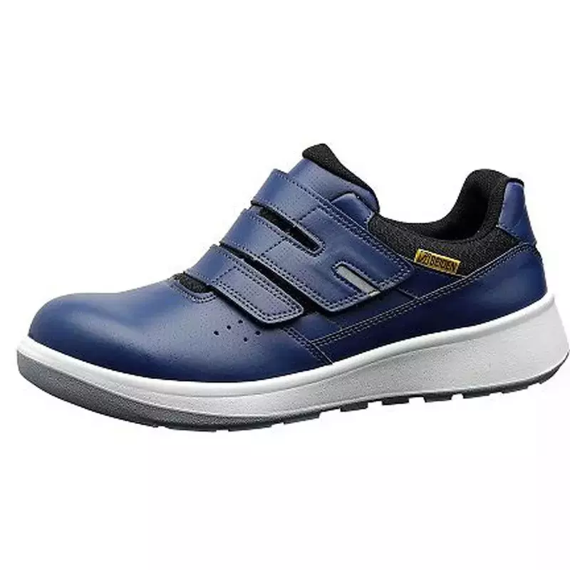 MIDORI Safety Work Sneakers Artificial Leather (Recycled) Navy UK 3.5 Size, G4595S-NV-22.5