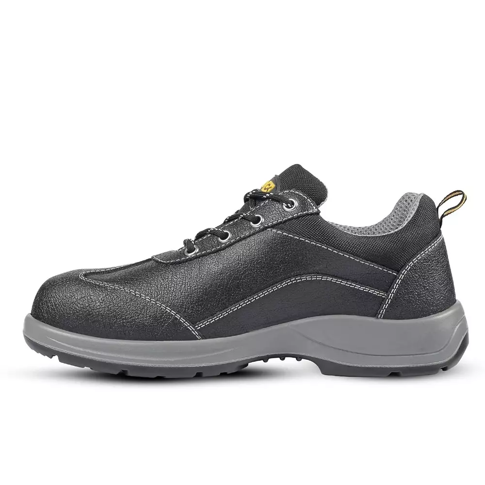 eurock-wiki-low-ankle-safety-shoes-200j-steel-toe-pu-sole-black-uk-7-size-for-industrial-use