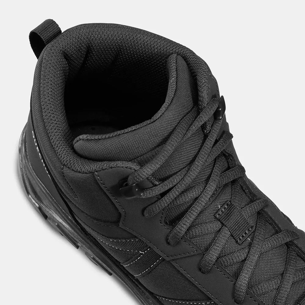 quechua-round-toe-hiking-shoes-mid-ankle-ethylene-vinyl-acetate-eva-sole-size-uk-8-black-nh100