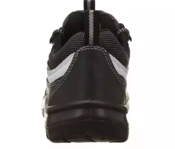 Allen Cooper Steel Toe Safety Shoes Low Ankle PU Sole Size 10 UK/India Black, AC-1425