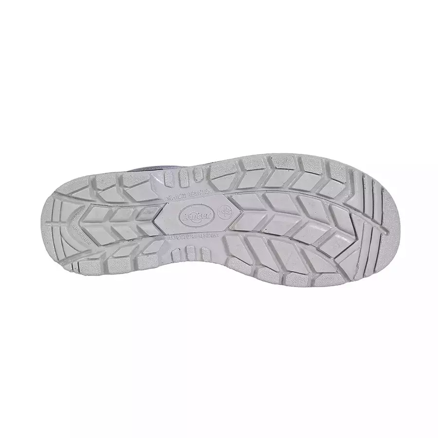 Lancer Steel Toe Safety Shoes PU Sole UK 8 Black, TP-202