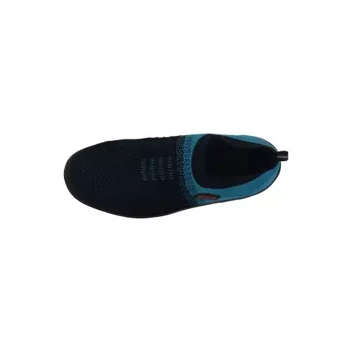 Karam Flyknit Composite Toe Safety Shoes Low Ankle Black and Blue Size UK 7, FS203FN(FWSAMN)
