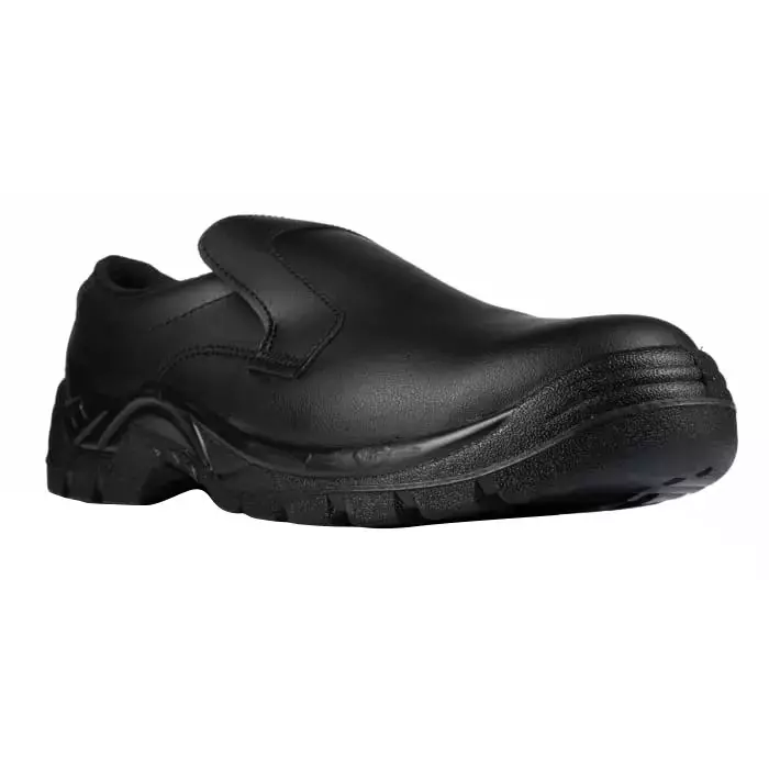 RS PRO Safety Shoe Unisex Black Toe Capped UK 12 EU 48, 2461055