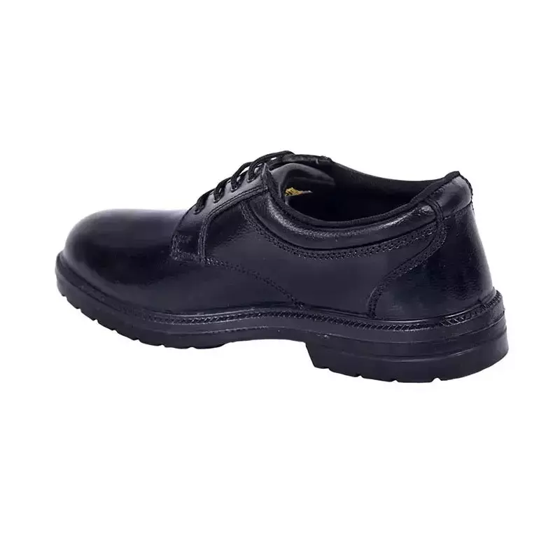 Allen Cooper Steel Toe Formal Safety Shoes Low Ankle PU Sole Size 12 UK/India Black, AC-1469
