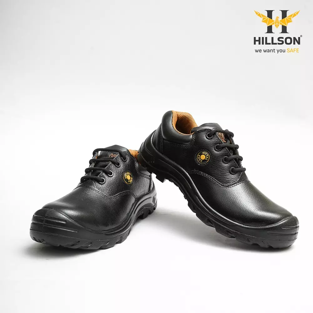 hillson-black-monodensity-safety-shoes-pu-sole-with-low-ankle-uk-9-mf01