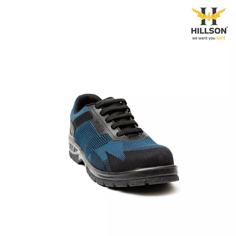 hillson-hard-toe-safety-shoes-pu-sole-low-ankle-blue-breathable-flyknit-fabric-size-uk-8-wf01-blue