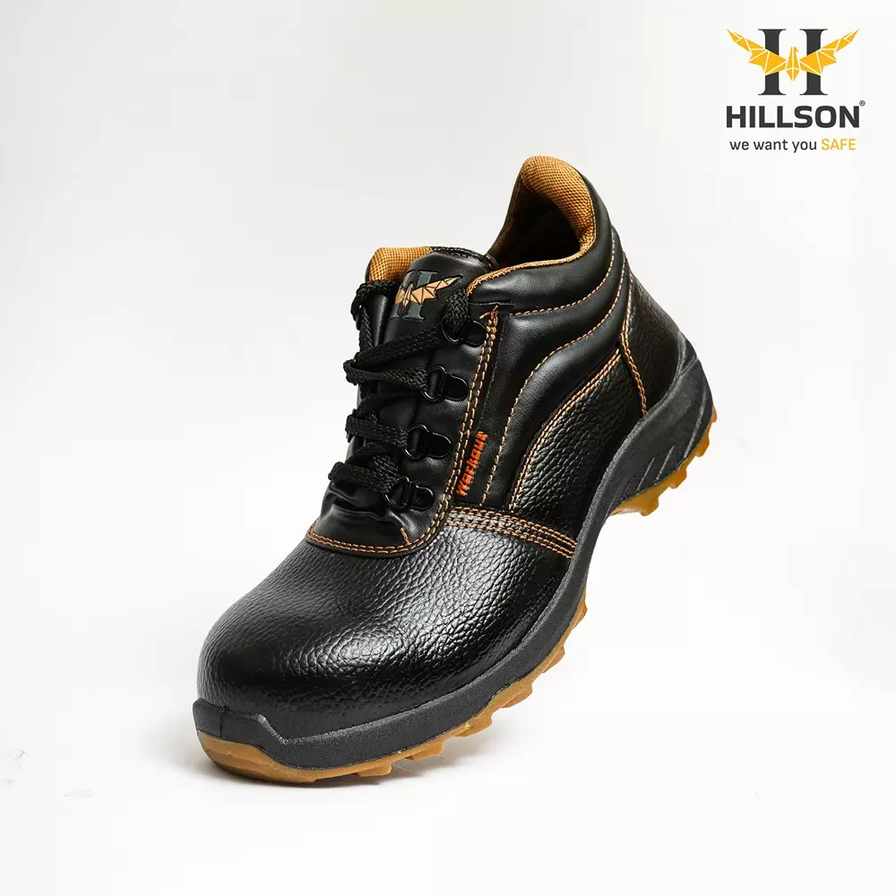 hillson-workout-steel-toe-safety-shoes-dual-density-with-high-ankle-pvc-sole-yellow-size-uk-9-pack-of-3-pairs