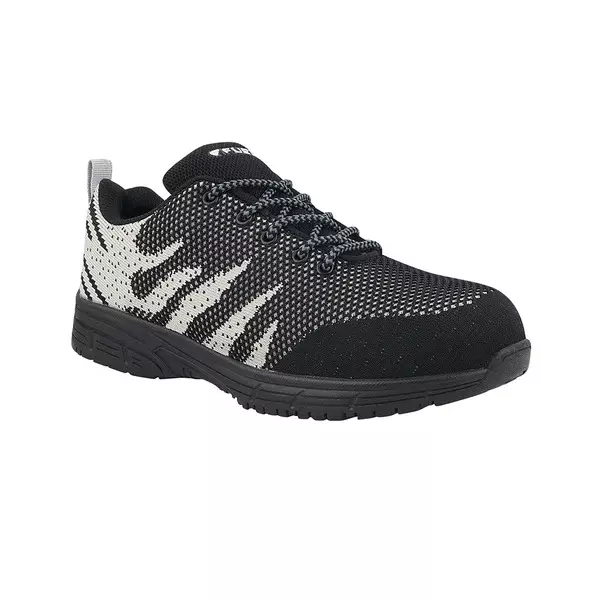 Fuel Metallic Toe Safety Shoes Rubber Low Ankle BlackKnitted Fabric for Mens Size UK7, Gracy-picture-14