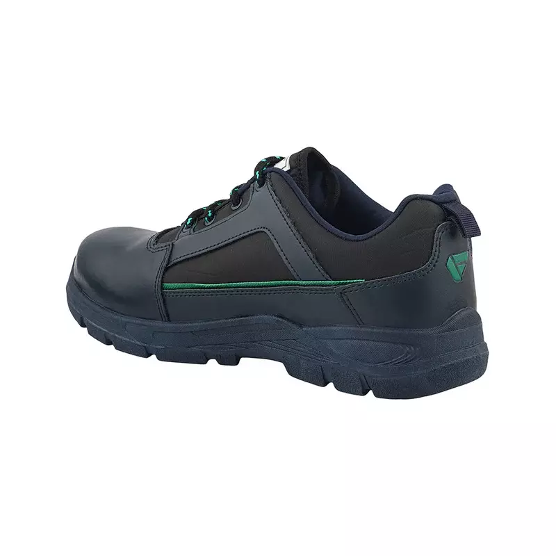 Fuel Steel Toe Safety Shoes Rubberized PVC Single Density Low Ankle Blue Synthetic & Treated Fabric for Mens Size UK10, ARMOUR-3-SD BLUE