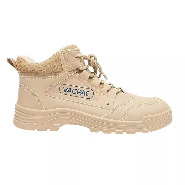 VAC PAC Steel Toe Safety Shoes High Ankle PU Sole Light Weight UK 13 Brown