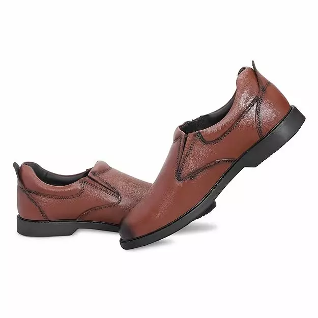 Torzu Steel Toe Safety Shoes Low Ankle Size 8 UK Brown, TORZU-221