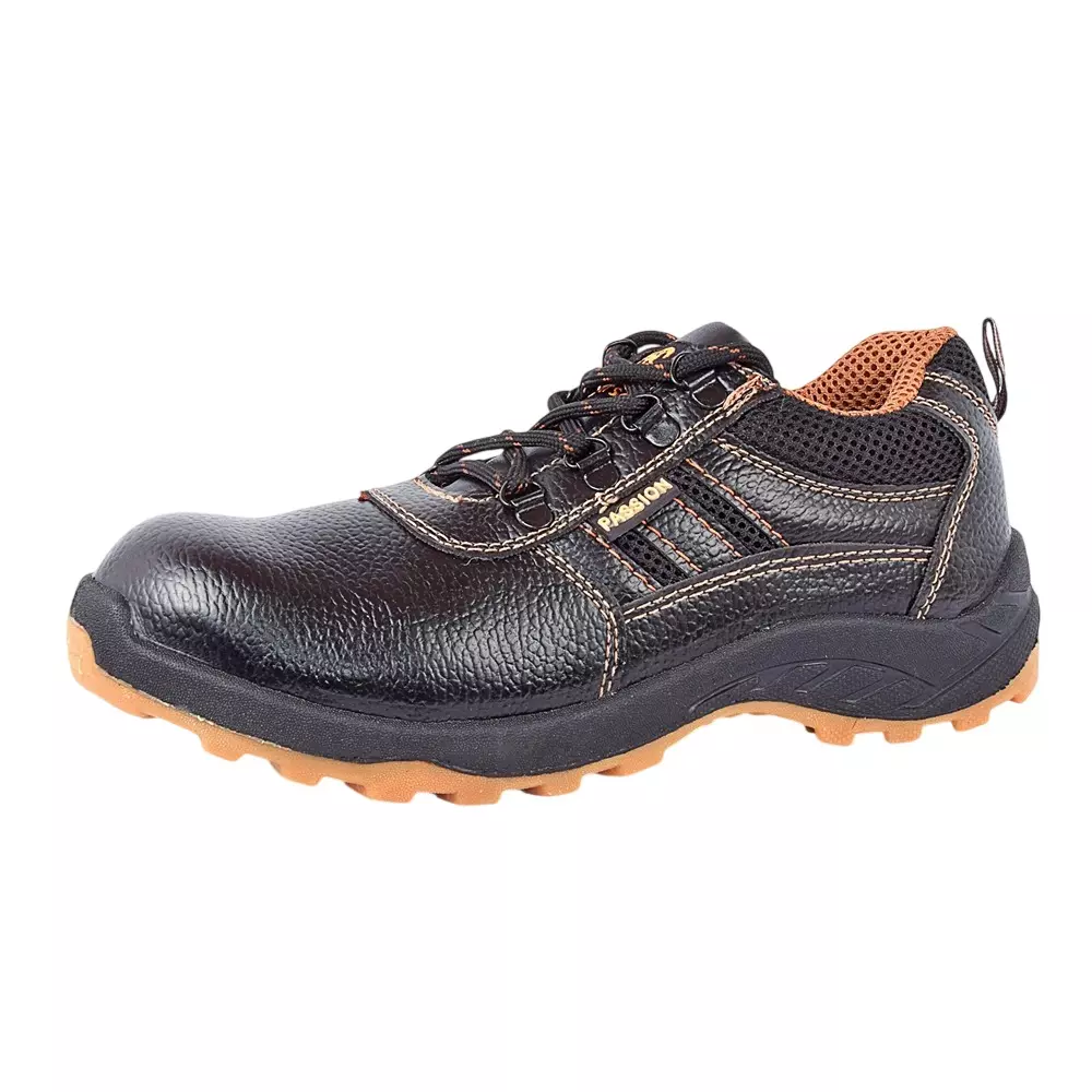 Agarson Passion Safety Shoes Steel Toe PVC Sole Low Ankle Synthetic Size UK 11