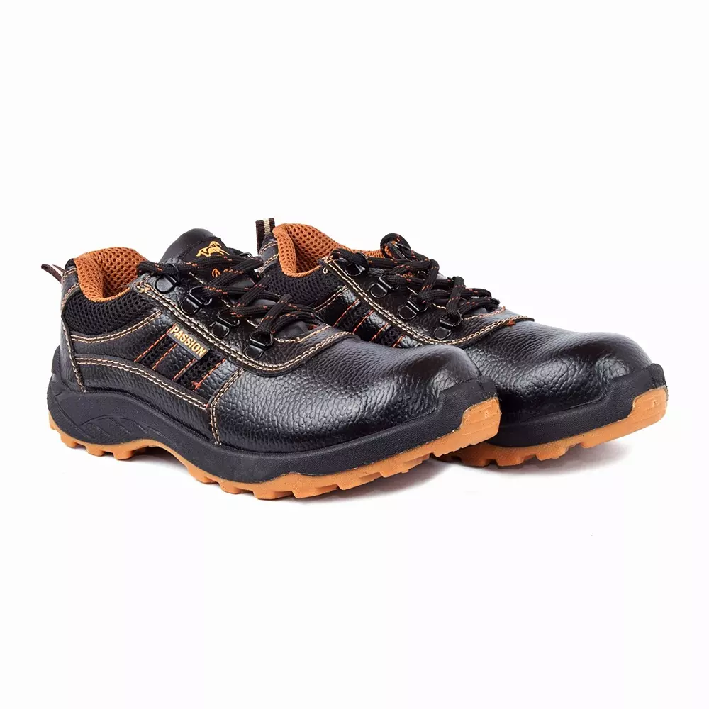 Agarson Passion Safety Shoes Steel Toe PVC Sole Low Ankle Synthetic Size UK 11