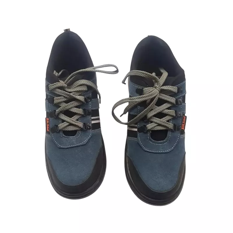 JK Steel Safety Shoes Low Ankle Rubber Sole Blue Size UK 7, JKPSF145BLU7