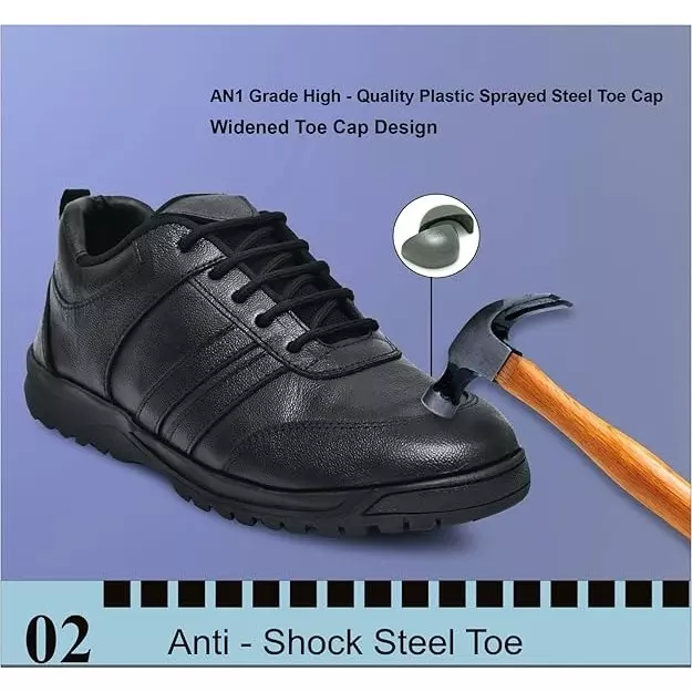 torzu-steel-toe-safety-shoes-rubber-low-ankle-black-real-leather-size-uk-8