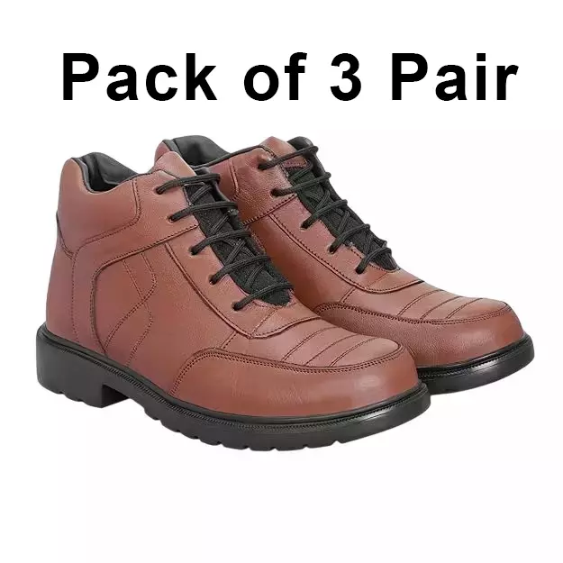 tor-safety-boot-shoes-high-ankle-phylon-sole-brown-size-uk-8-1090-pack-of-3-pair