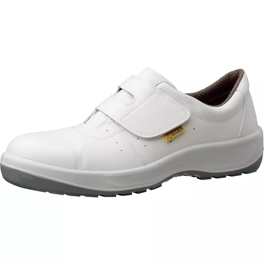 MIDORI Safety Shoes UK 5 Size White, MSN395-SEIDEN-W-24.0