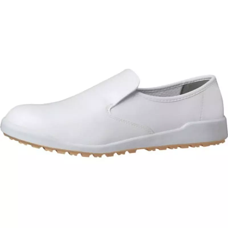 MIDORI Super Slip Resistant Work Shoes Artificial leather UK 8.5 Size White, H-100C-W-27.5