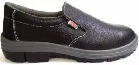 Double Duty Steel Toe Safety Shoes High Ankle Black Size UK 8, DD-7084