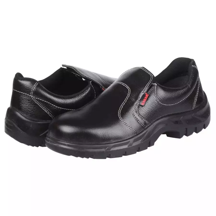 Karam Executive Steel Toe Safety Shoes Low Ankle Black Size UK 4, FS04BL(SWSAPN)