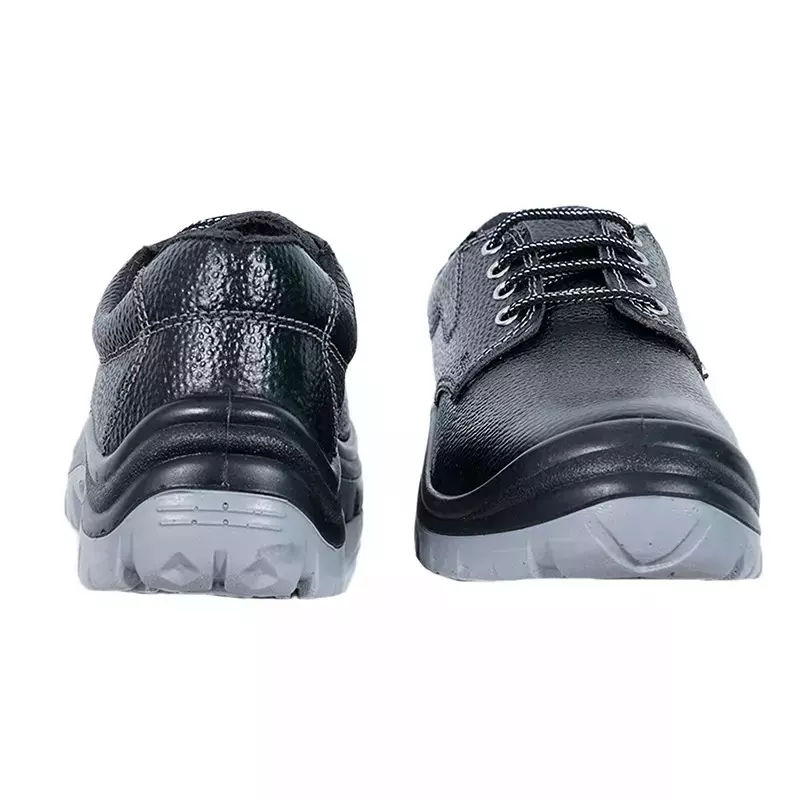 Fortune Steel Toe Safety Shoe Double Density Low Ankle Size UK 8 Black Model Trident-8