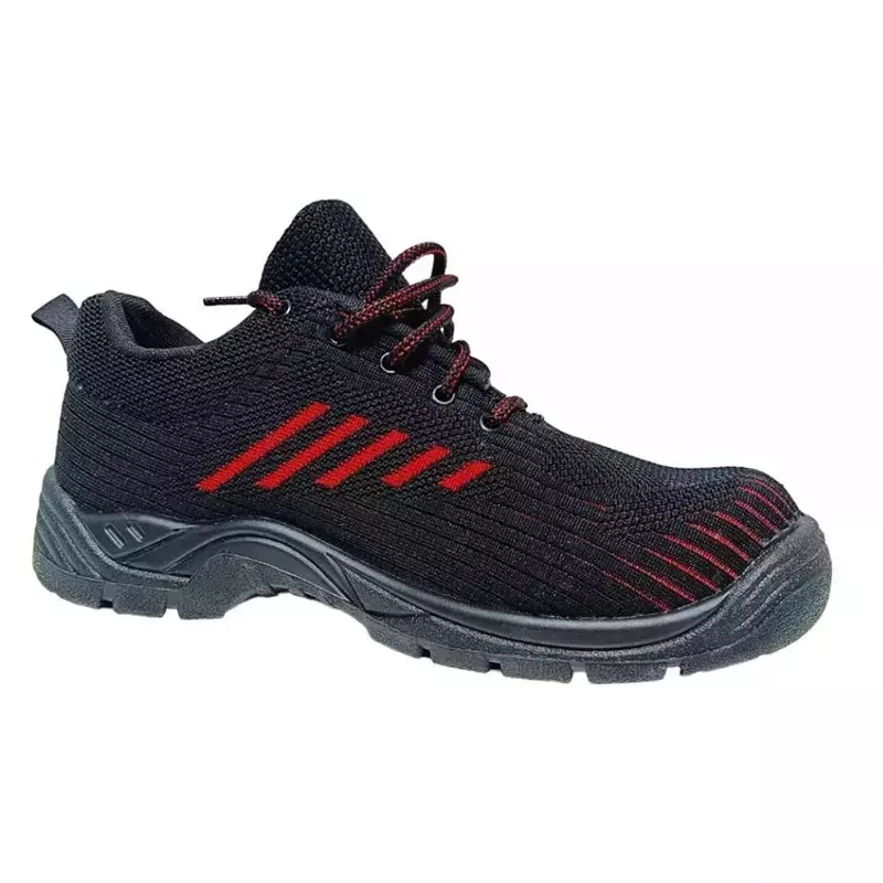 Fortune Steel Toe Safety Shoe  Low Ankle Size UK 9 Black Model Smart-9