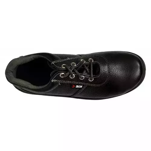 Coogar Steel Toe Safety Shoes Low Cut With Tongue on Top Style Low Ankle Size UK 7 Black