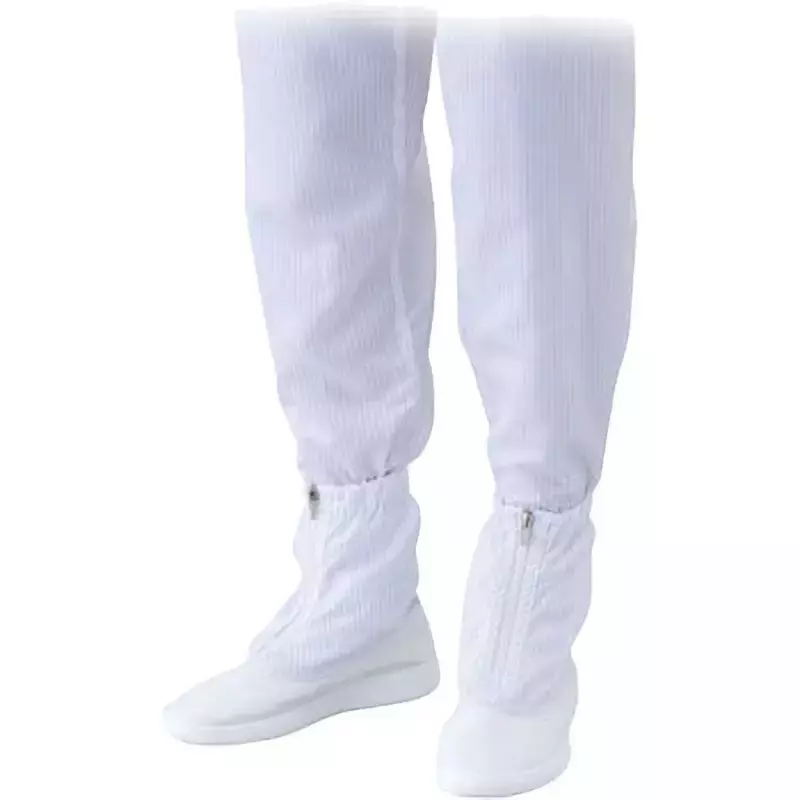 AS ONE Aspure Clean Boots With Fastener, Short Type Polyester Middle Cut Boots Size 26 cm, TCB-SN
