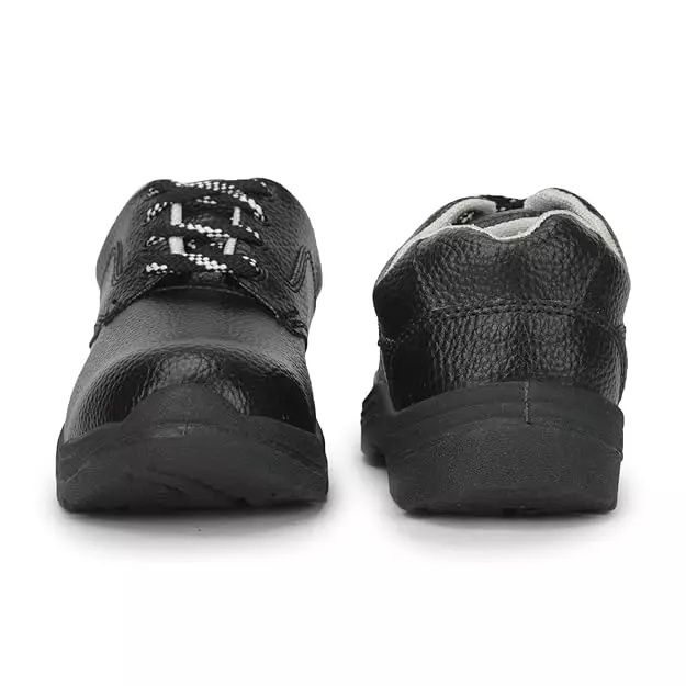 Liberty Freedom Vijyata-1A Steel Toe Safety Shoes Low Ankle Black Size UK 9