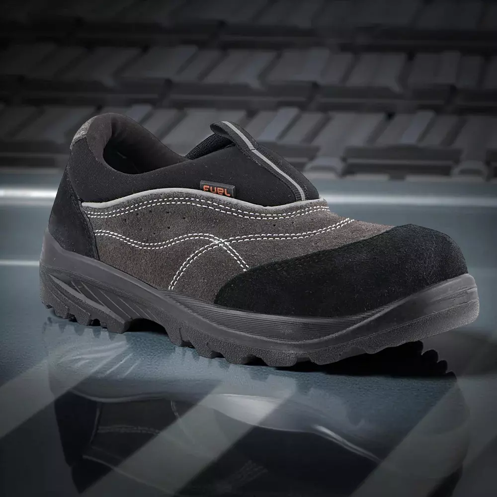 fuel-steel-toe-safety-shoes-pu-sole-black-grey-size-uk-7-slip-on