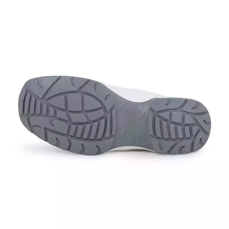 Allen Cooper Steel Toe Washable Safety Shoes Low Ankle PU Sole Size 7 UK/India White, AC-1442